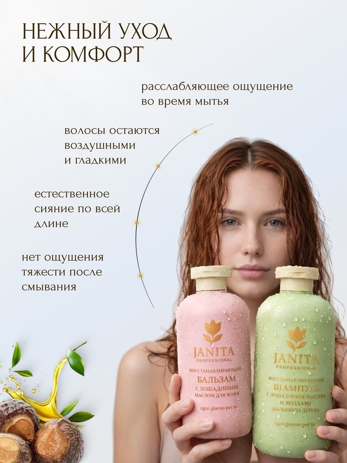 Набор уходовой косметики для лица и волос